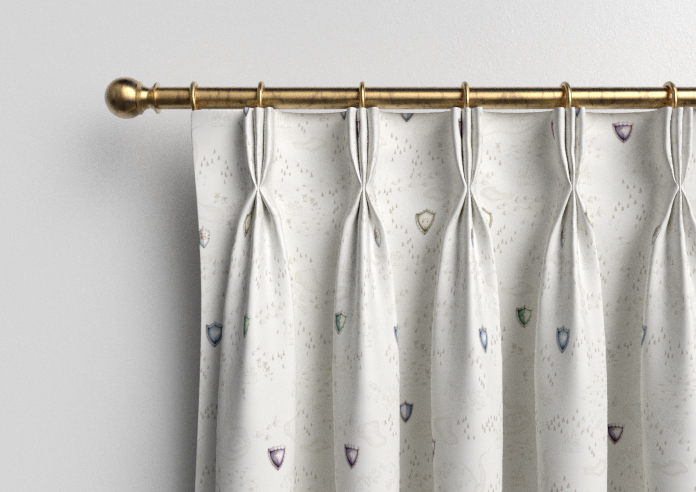 Jurassic Joust, Knights Way Knightly - Made to Measure Curtains - Image 11